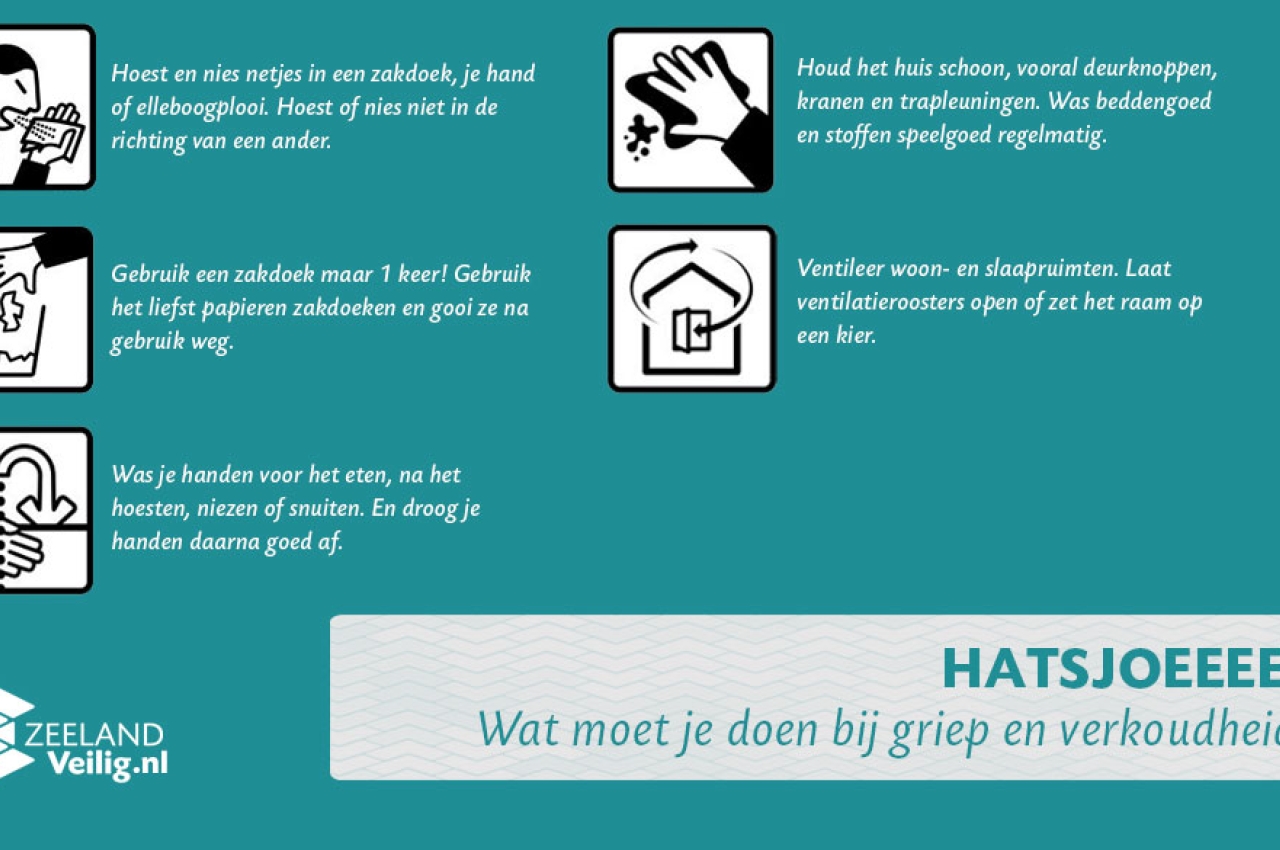 Wat moet je doen bij griep en verkoudheid?