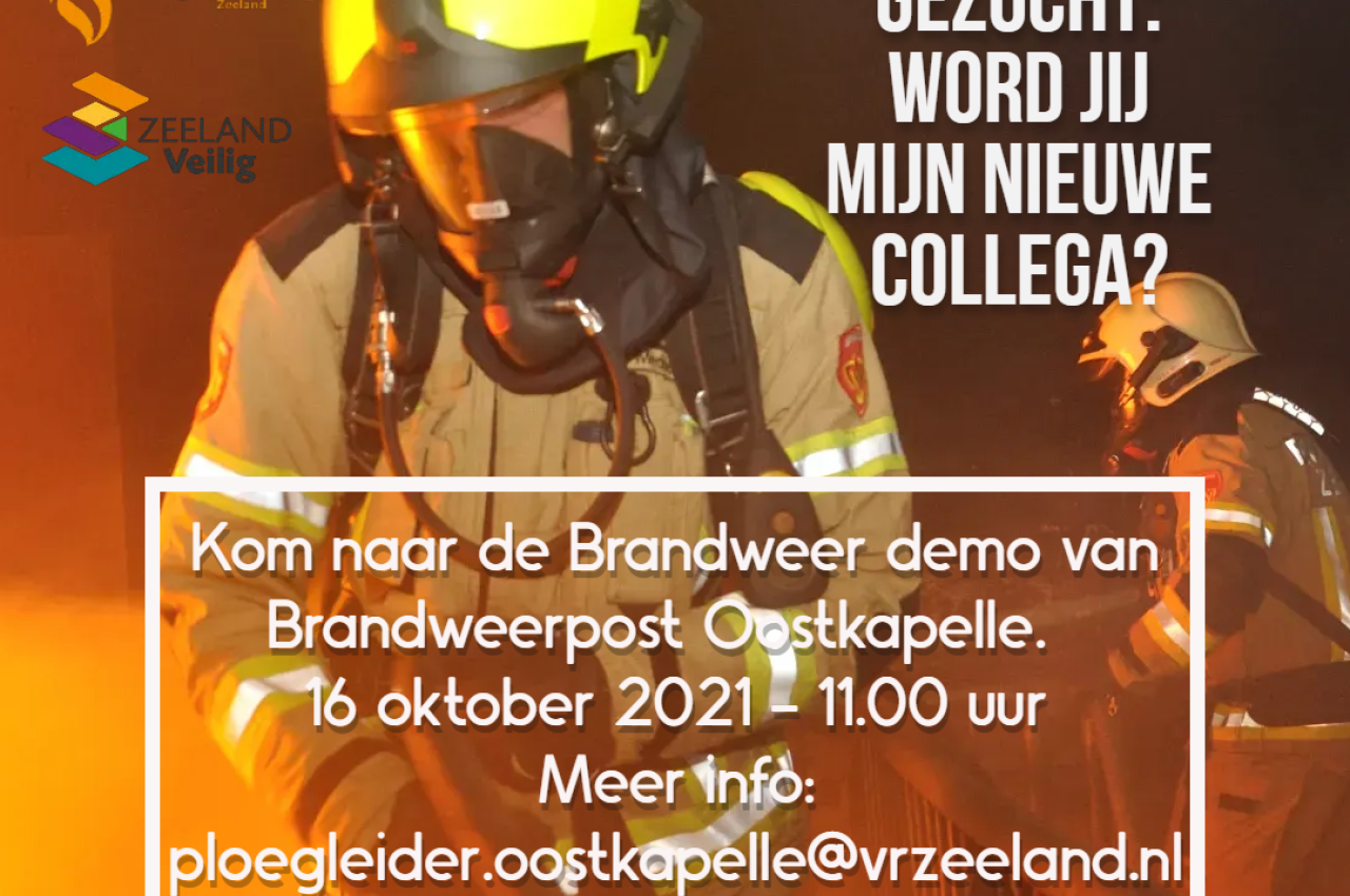 Flyer demo Oostkapelle