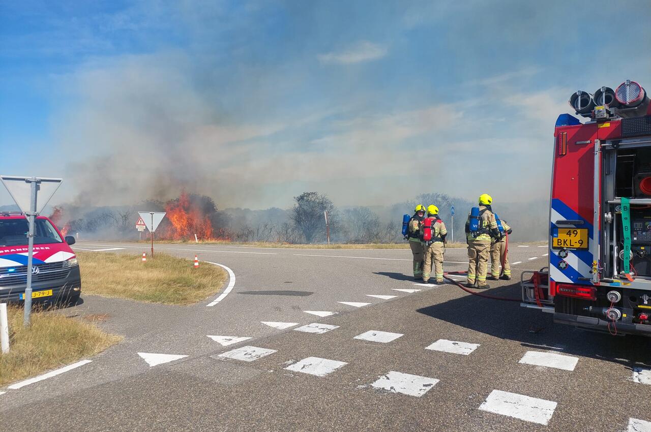 Natuurbrand foto 