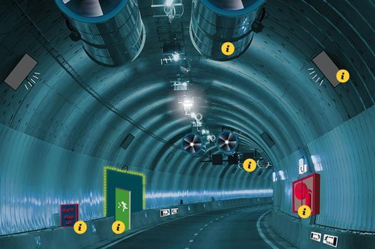 Veiligheidsmiddelen Westerscheldetunnel