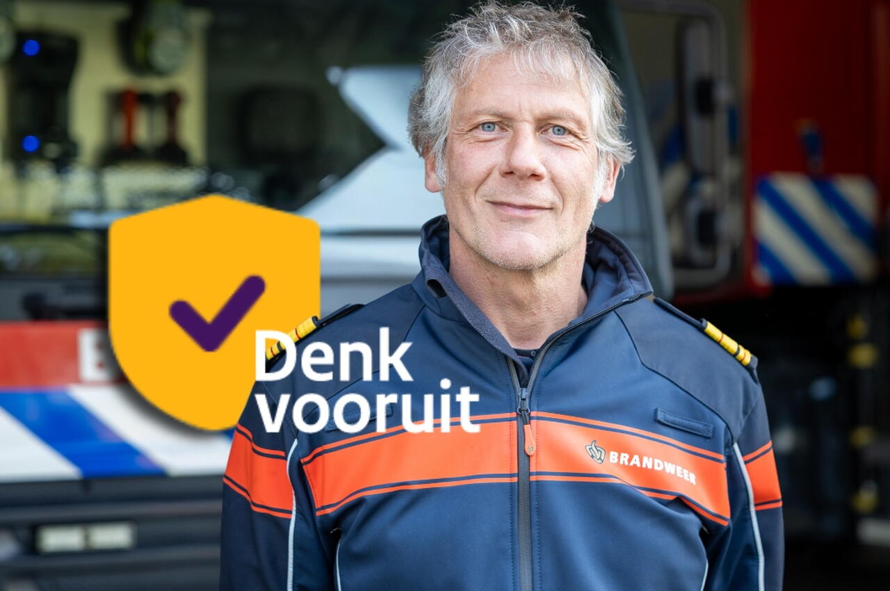 Ro van Doesburg brandweercommandant in Zeeland