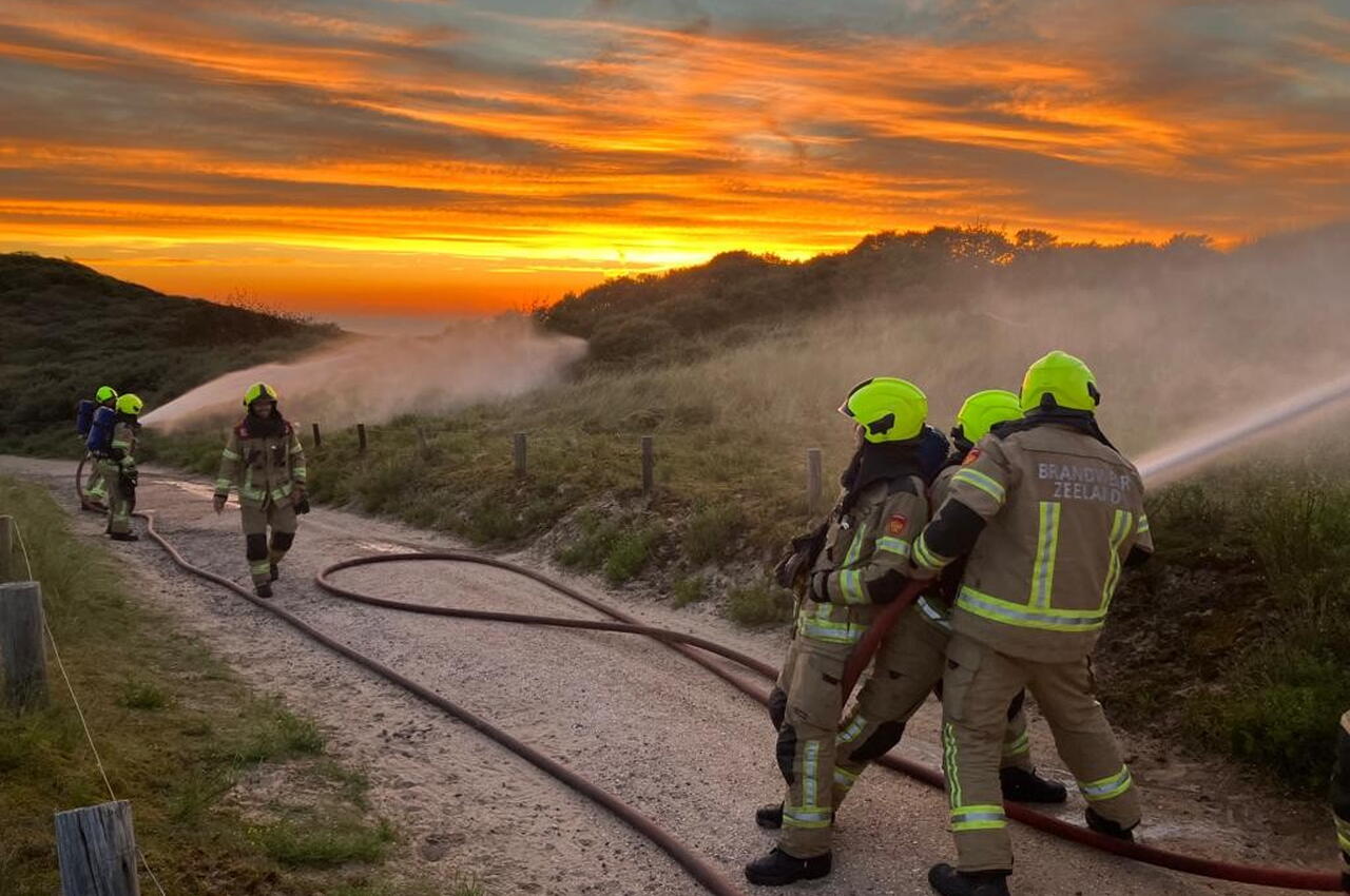 natuurbrand brandweer