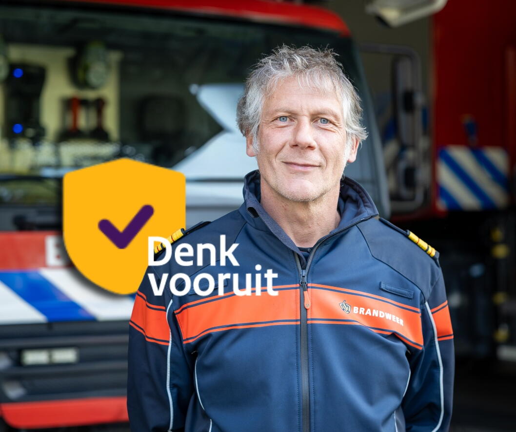 Ro van Doesburg brandweercommandant in Zeeland