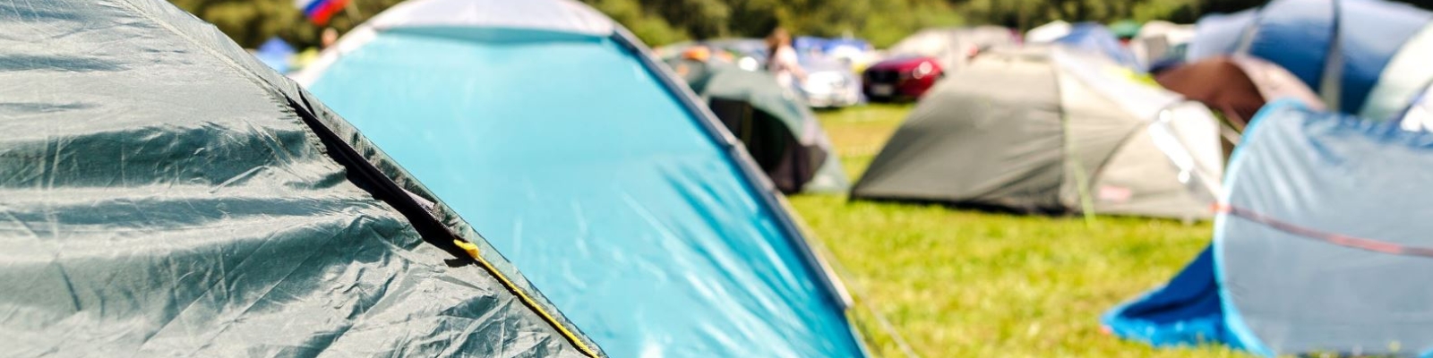 Kamperen in tent