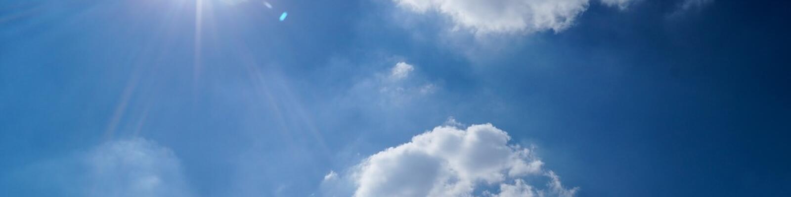 hemel zon