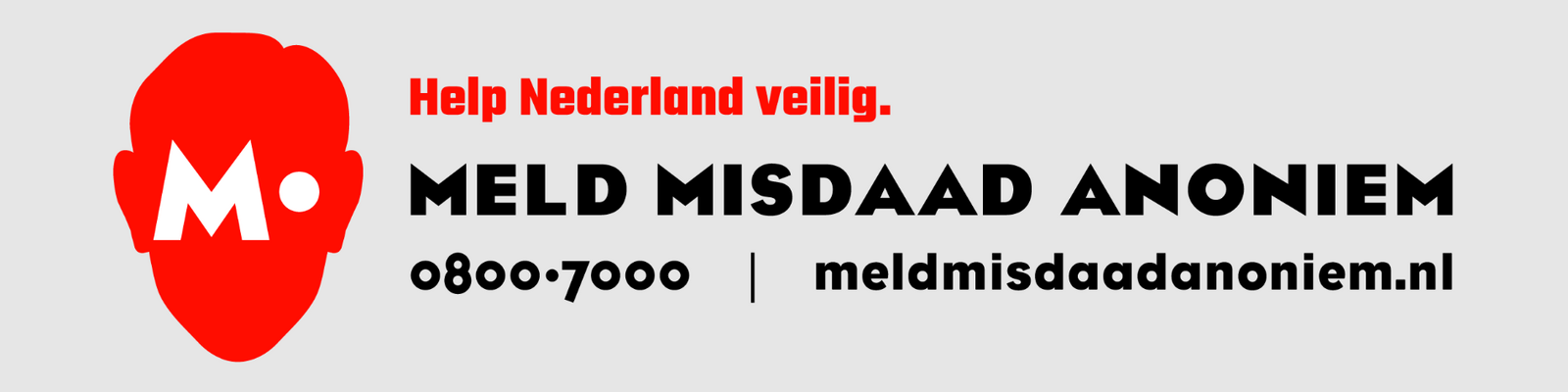 Meld misdaad anoniem