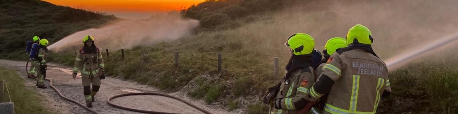 natuurbrand brandweer