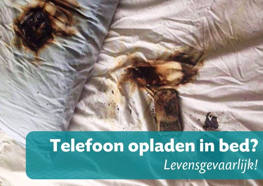 Opladen in bed
