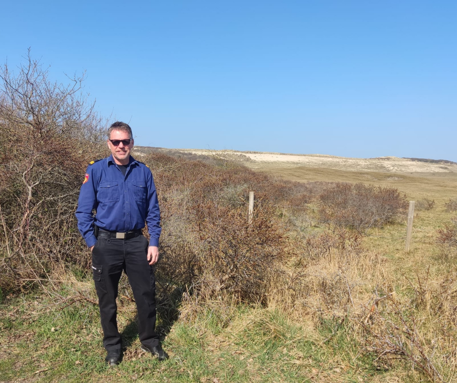 Robert Maranus Brandweer Zeeland Natuurbrand