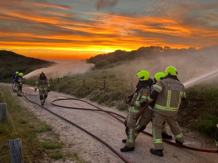 natuurbrand brandweer
